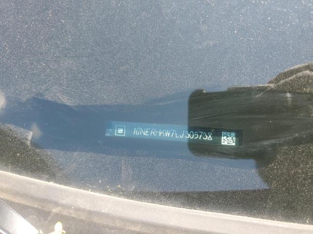 2020 Chevrolet Traverse Lt VIN: 1GNERHKW7LJ305738 Lot: 61761654