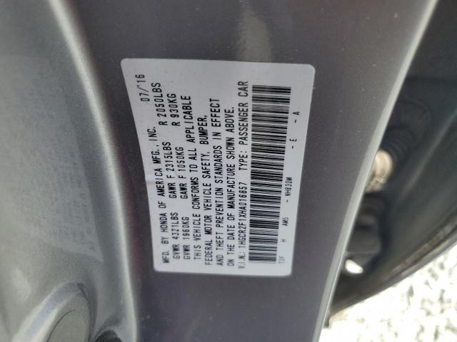 2017 HONDA ACCORD SPO - 1HGCR2F1XHA016857