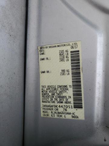 2017 NISSAN MAXIMA 3.5 - 1N4AA6AP3HC447051