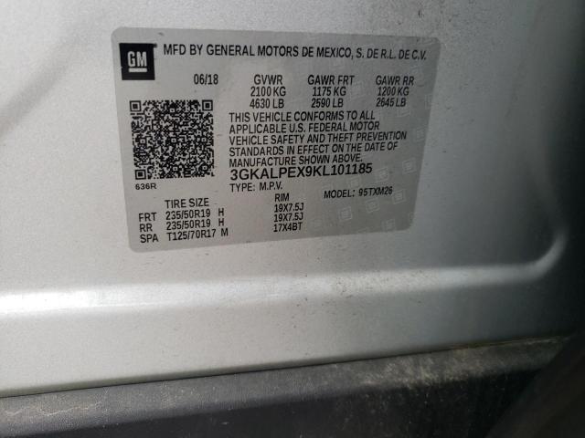2019 GMC TERRAIN SL - 3GKALPEX9KL101185