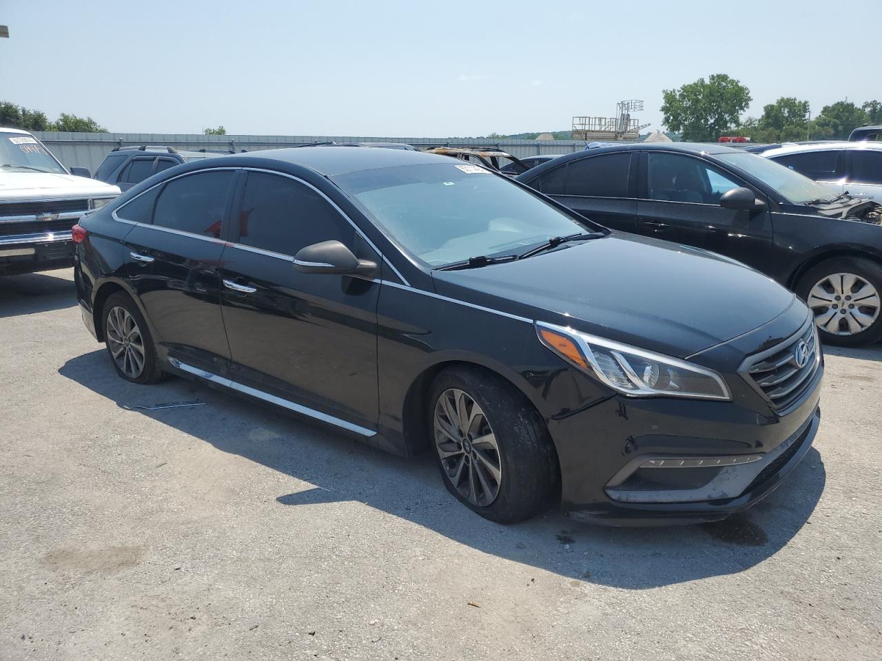 Lot #2766638688 2015 HYUNDAI SONATA SPO