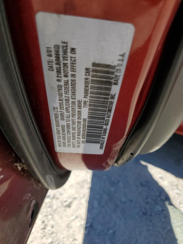 4S3BE645226204480 2002 Subaru Legacy Gt