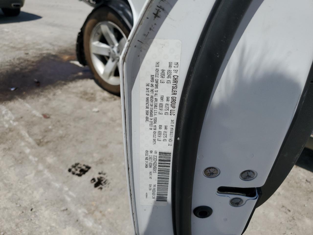 2C3CDYAG2DH562015 2013 Dodge Challenger Sxt