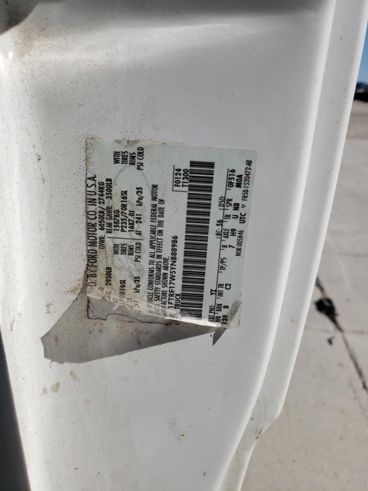 1FTRF17W5YNB88986 2000 Ford F150