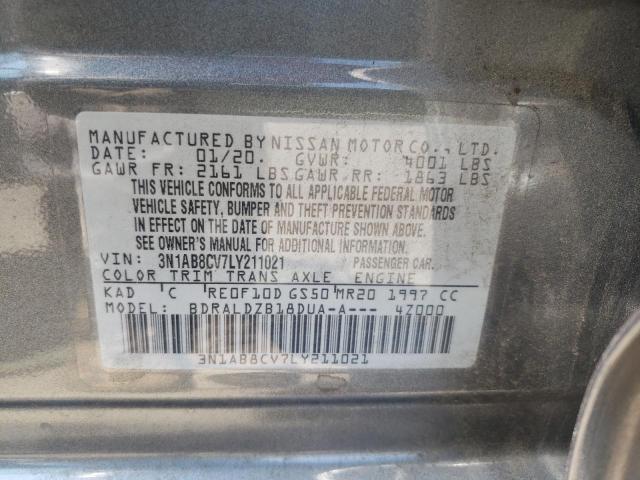 2020 NISSAN SENTRA SV - 3N1AB8CV7LY211021