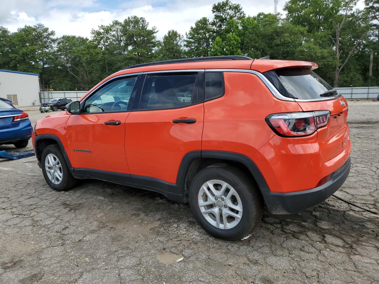 2020 Jeep Compass Sport vin: 3C4NJCAB7LT147685