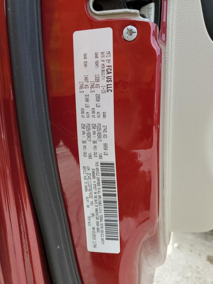 2C4RC1CG5FR674592 2015 Chrysler Town & Country Touring L