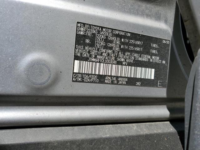 2020 TOYOTA RAV4 LE - JTMM6RFV2LD003048