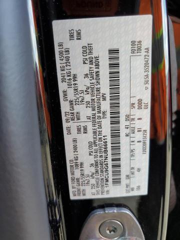 2022 FORD ESCAPE SE - 1FMCU9G67NUB66611