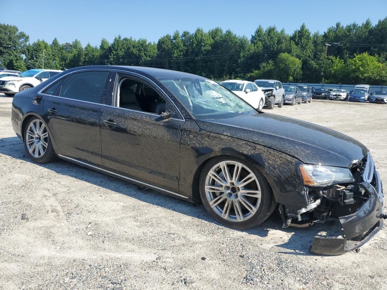 Lot #3041873457 2012 AUDI A8 L QUATT