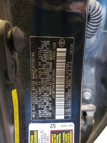 2018 TOYOTA CAMRY L - 4T1B11HK8JU612003