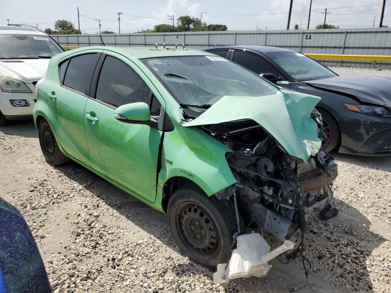 2013 Toyota Prius C vin: JTDKDTB38D1543960