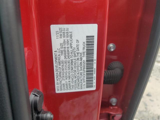 2023 HONDA RIDGELINE - 5FPYK3F52PB063251