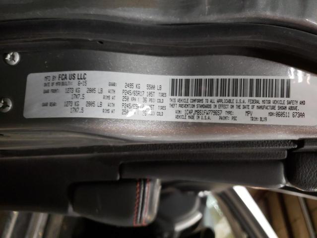 2015 JEEP CHEROKEE T - 1C4PJMBS1FW779657
