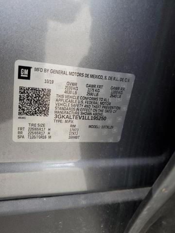 2020 GMC Terrain Sle VIN: 3GKALTEV1LL195250 Lot: 61461014