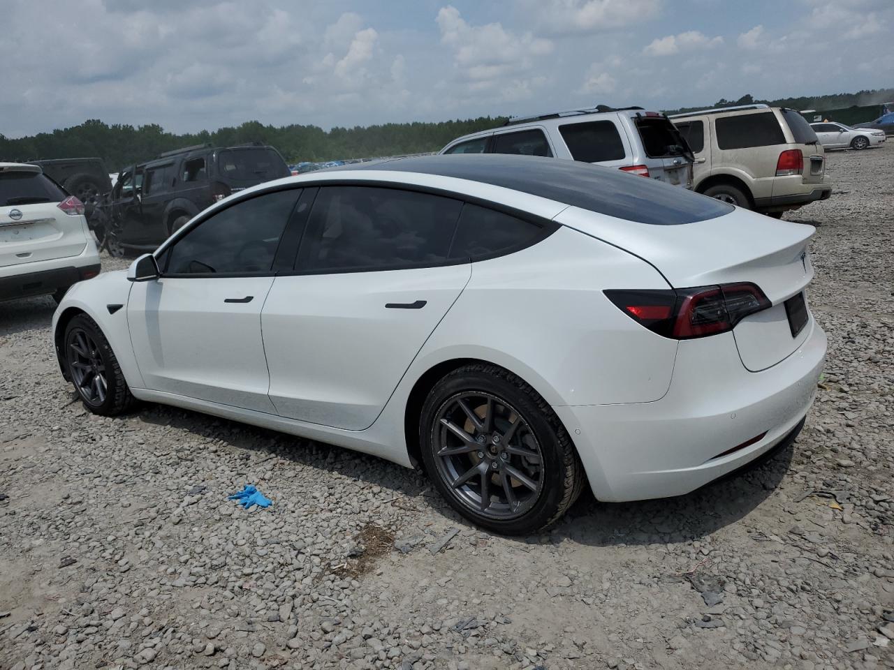 Lot #2786780510 2021 TESLA MODEL 3