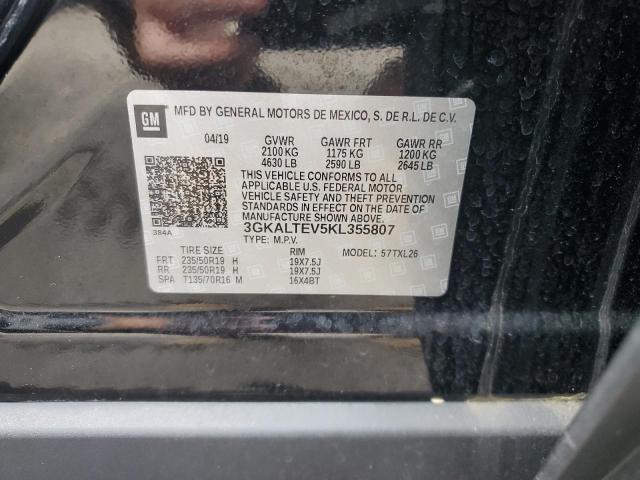 2019 GMC TERRAIN SL - 3GKALTEV5KL355807