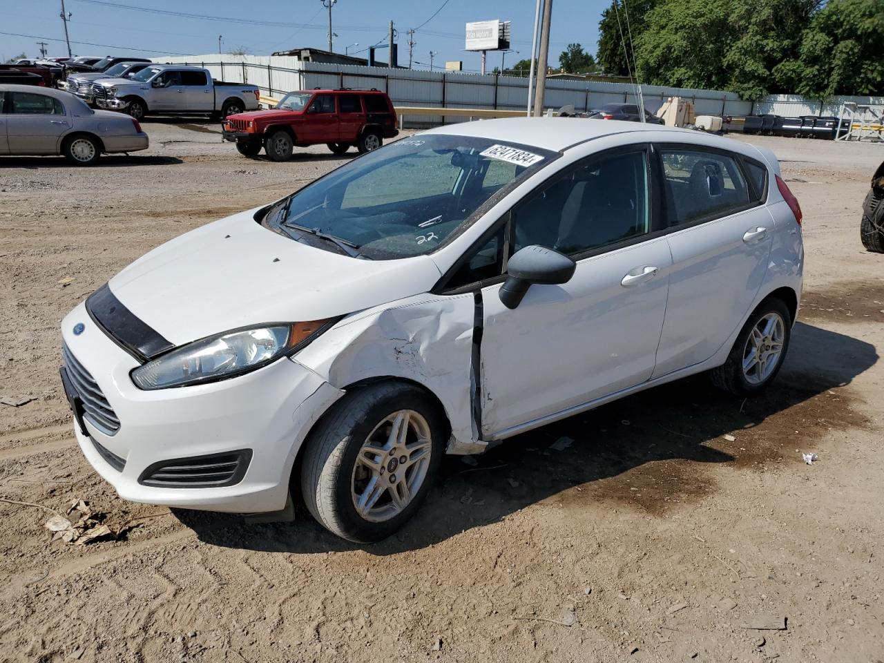 Lot #2809170049 2018 FORD FIESTA SE