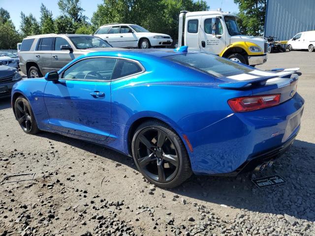 CHEVROLET CAMARO SS 2017 blue  gas 1G1FG1R76H0124709 photo #3