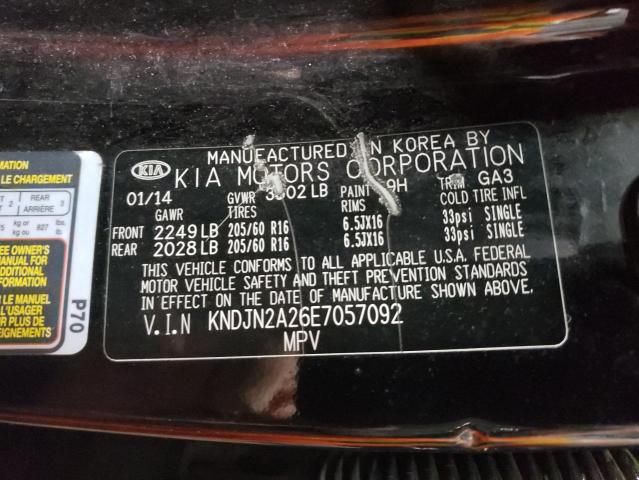 VIN KNDJN2A26E7057092 2014 KIA Soul no.13