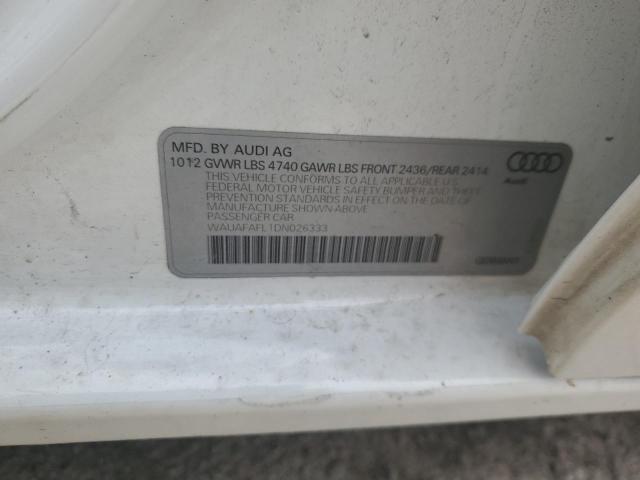 VIN WAUAFAFL1DN026333 2013 Audi A4, Premium no.12