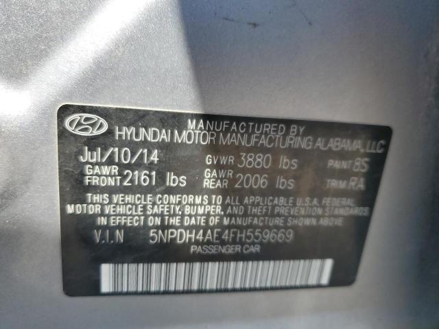 2015 HYUNDAI ELANTRA SE - 5NPDH4AE4FH559669