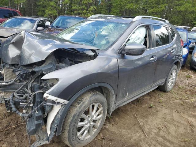 NISSAN ROGUE SV 2017 gray  gas 5N1AT2MV5HC777115 photo #1