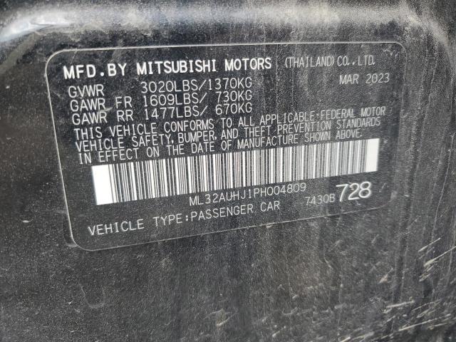 2023 MITSUBISHI MIRAGE ES - ML32AUHJ1PH004809
