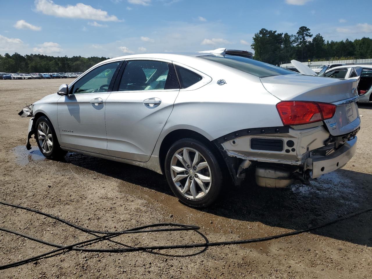 CHEVROLET IMPALA LT 2016 silver  gas 2G1115S37G9169236 photo #3