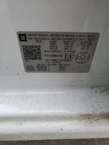 2018 GMC SIERRA K15 - 3GTU2MEC3JG416837