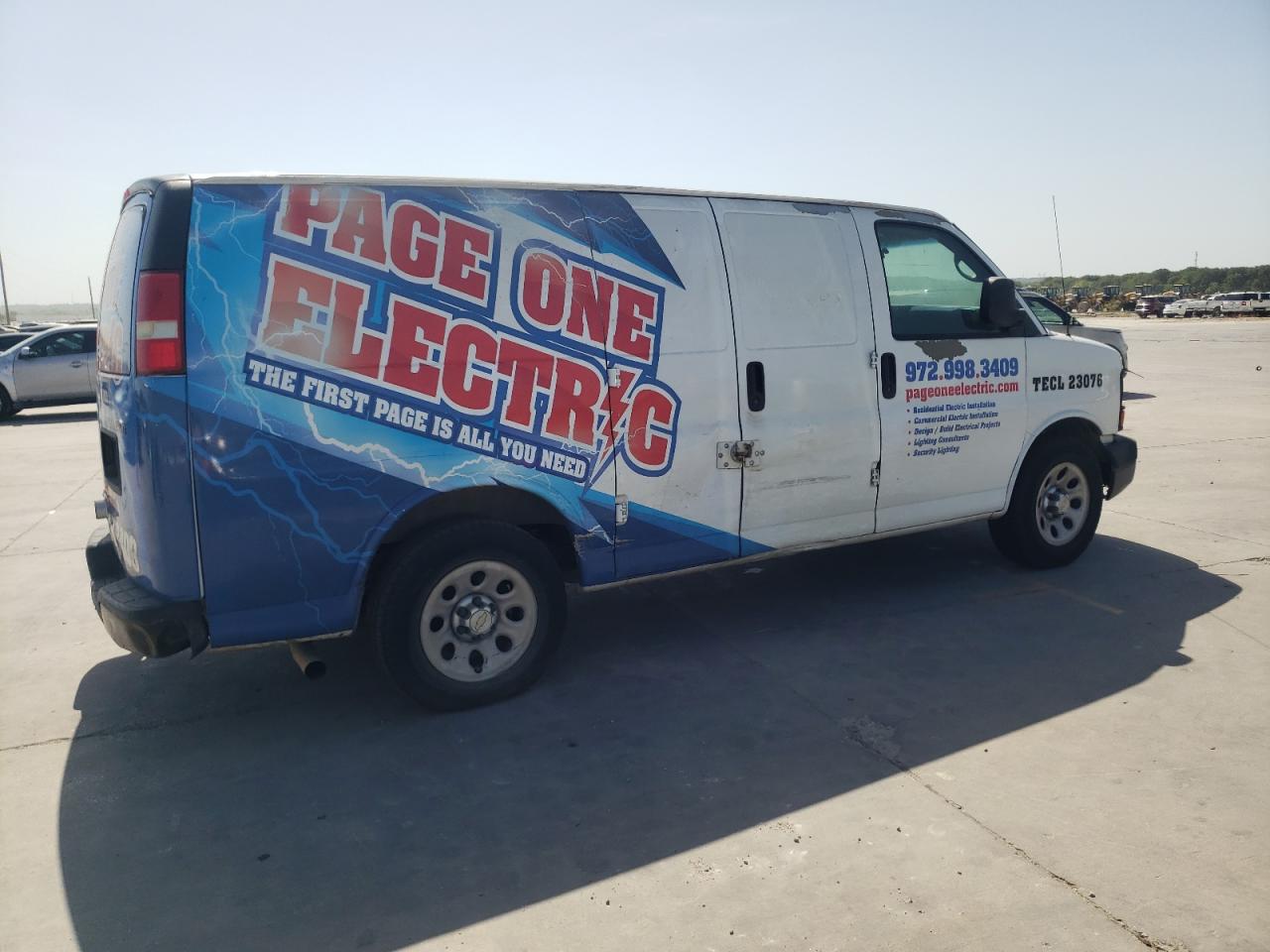 1GCSGAFX6C1112363 2012 Chevrolet Express G1500