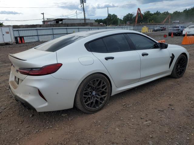 BMW M8 2022 white  gas WBSGV0C02NCG77628 photo #4