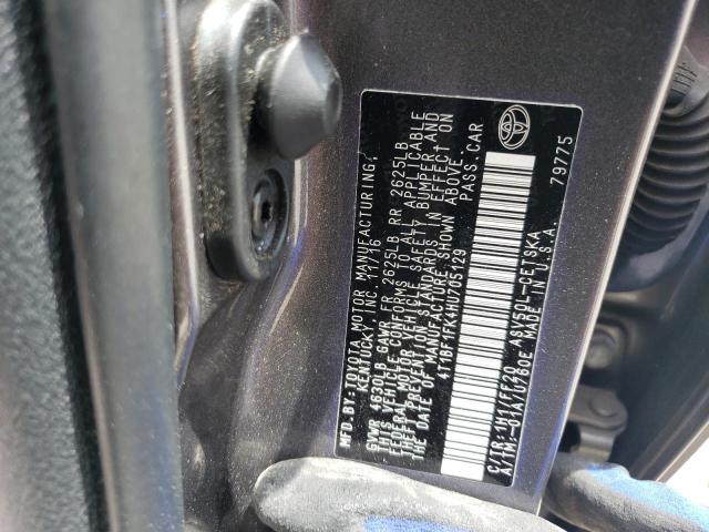 VIN 4T1BF1FK4HU705129 2017 Toyota Camry, LE no.13