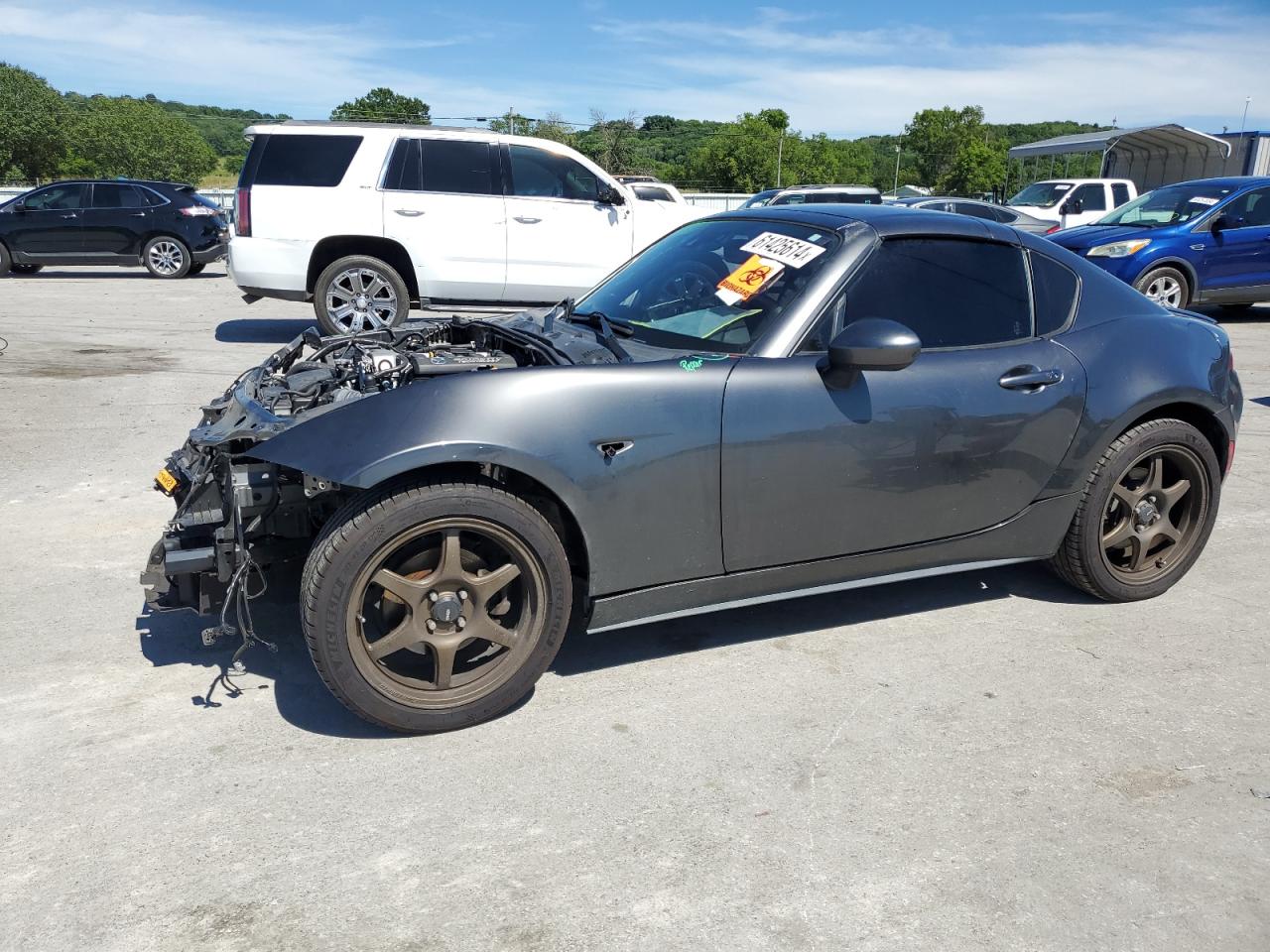 2017 Mazda Mx-5 Miata Grand Touring vin: JM1NDAM7XH0105051