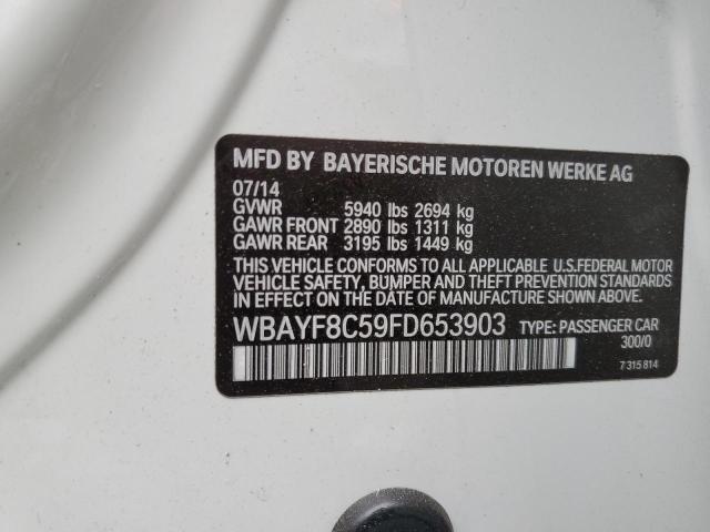 VIN WBAYF8C59FD653903 2015 BMW 7 Series, 750 Lxi no.12