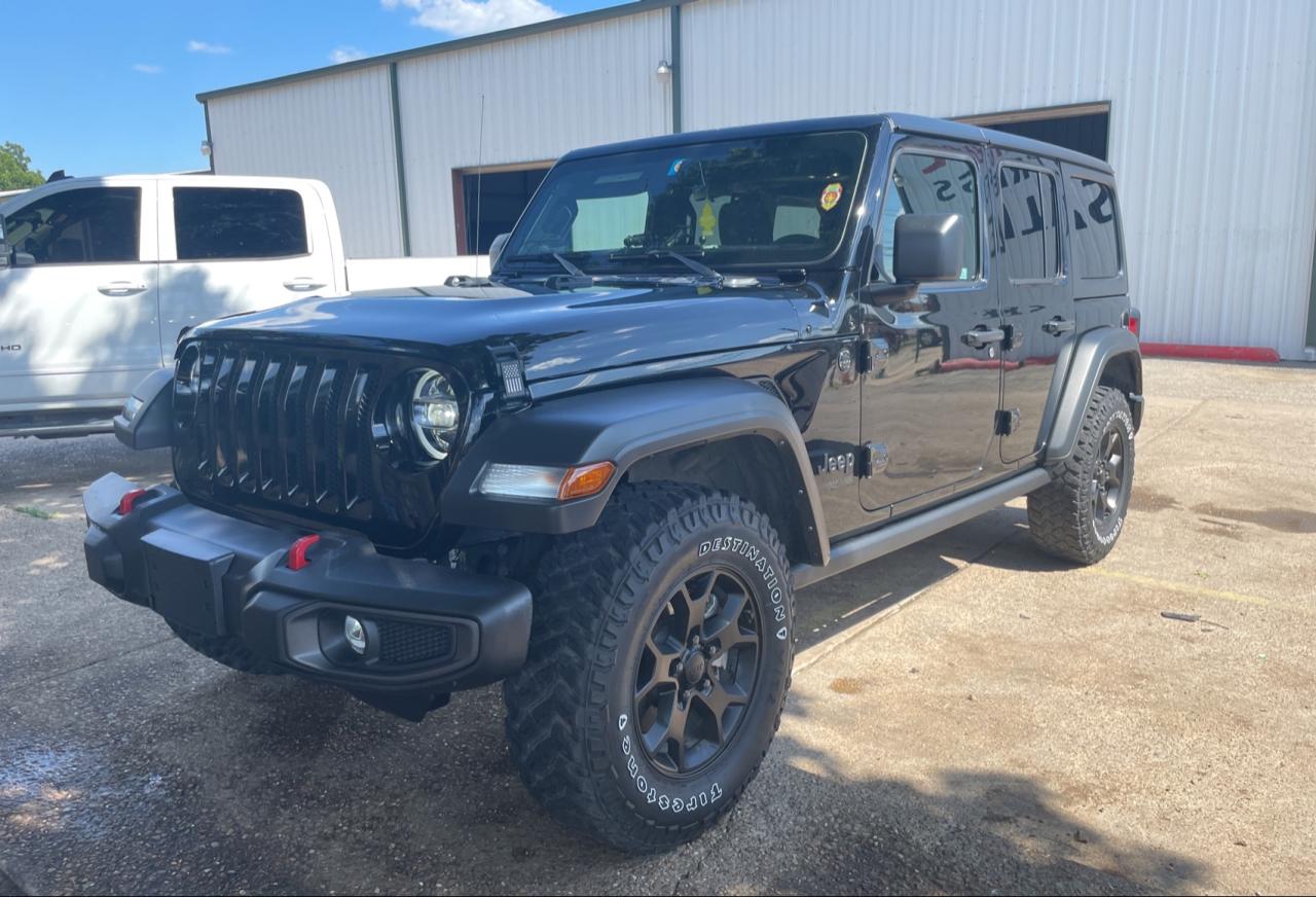 2022 Jeep Wrangler Unlimited Sport vin: 1C4HJXDG4NW140136