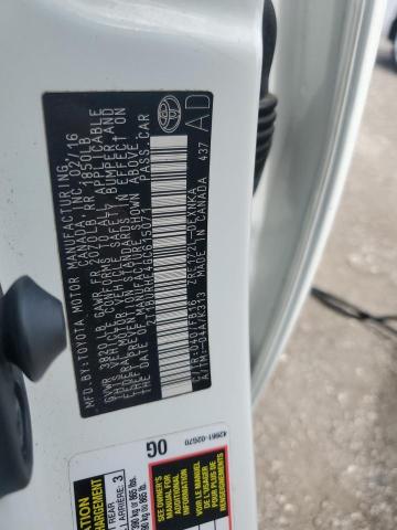 2016 TOYOTA COROLLA L - 2T1BURHE4GC615071