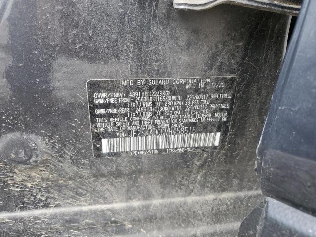 2021 SUBARU FORESTER JF2SKADC0MH458515