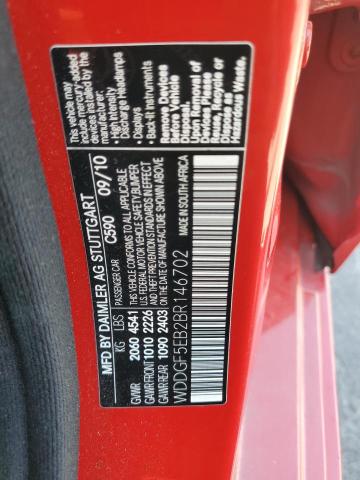 2011 Mercedes-Benz C 300 VIN: WDDGF5EB2BR146702 Lot: 61706544