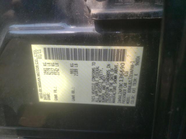 2019 NISSAN ALTIMA BAS 1N4AL2AP2BC136690