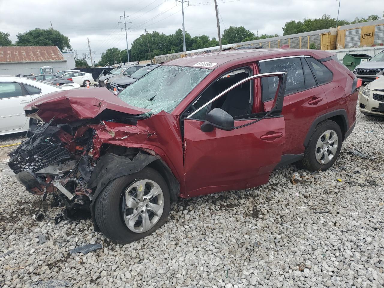 Lot #2988935542 2023 TOYOTA RAV4 LE