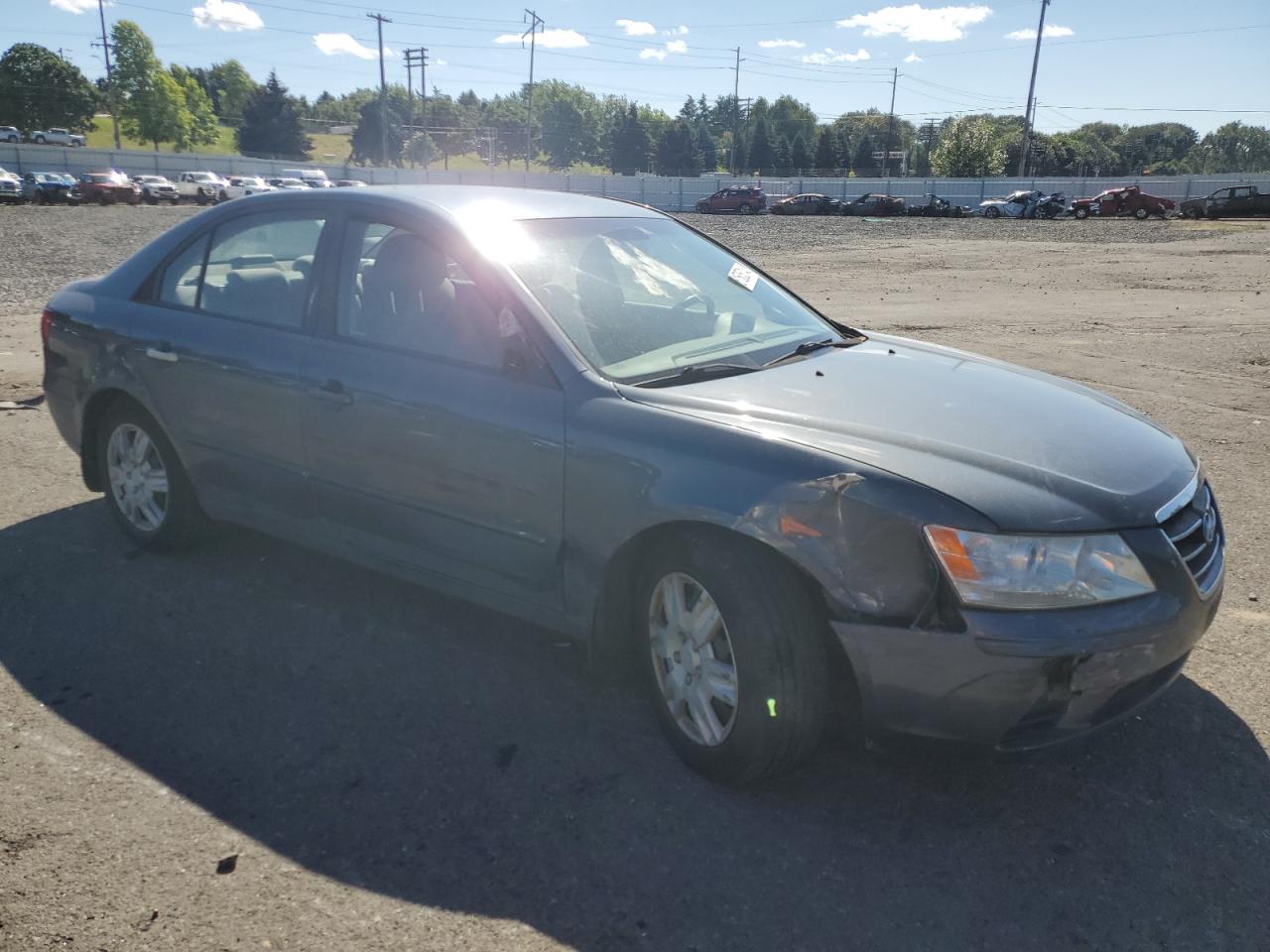 Lot #2869664051 2009 HYUNDAI SONATA GLS