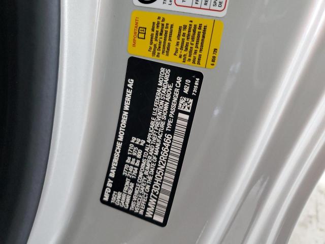 2022 MINI COOPER JOH - WMW73DH05N2R66466