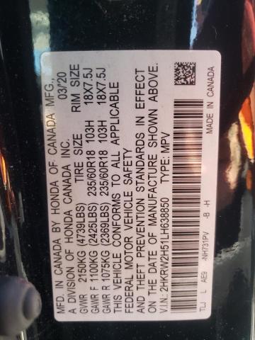 2020 HONDA CR-V EX - 2HKRW2H51LH638850