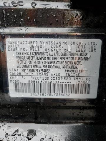 2020 NISSAN SENTRA SR - 3N1AB8DV2LY254082