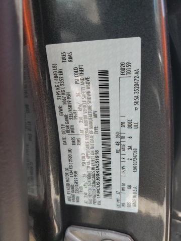 2019 FORD ESCAPE TIT - 1FMCU9J90KUC51918
