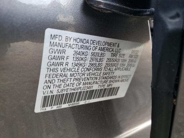 2023 Acura Mdx Technology VIN: 5J8YE1H4XPL023491 Lot: 62324294