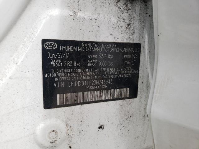 VIN 5NPD84LF2JH246943 2018 Hyundai Elantra, Sel no.13