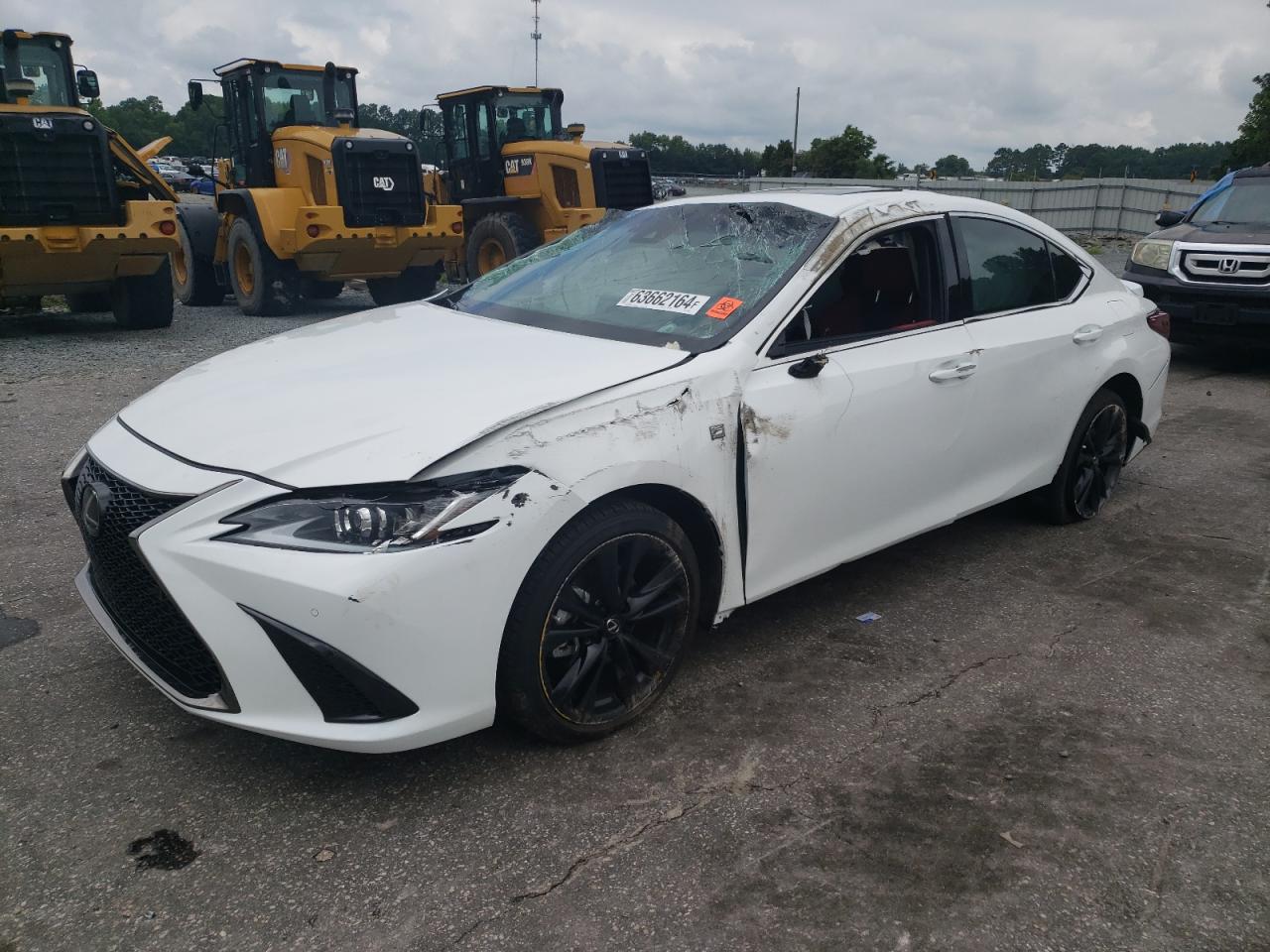 LEXUS ES 350 F S 2023 white  gas 58AJZ1B15PU153339 photo #1