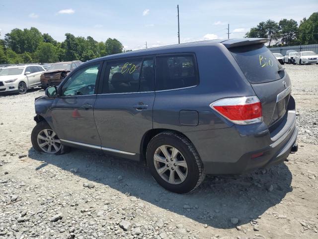 VIN 5TDZK3EH8DS123291 2013 Toyota Highlander, Base no.2